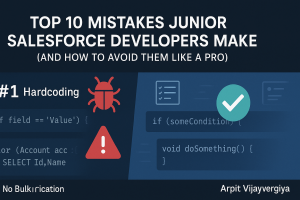 Top 10 Mistakes Junior Salesforce Developers Make